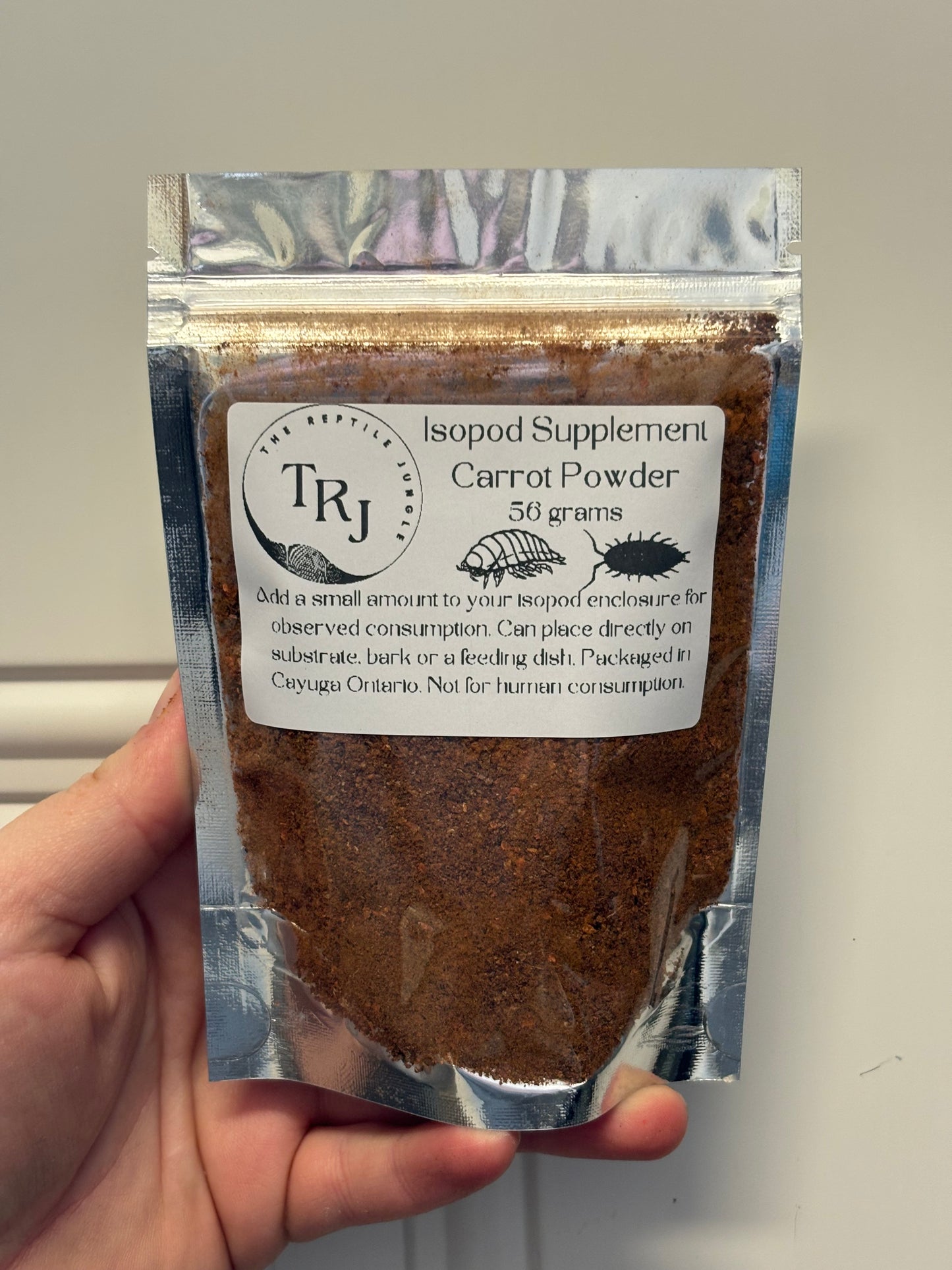 Isopod Supplement: CARROT POWDER