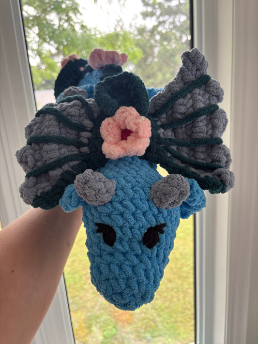 Water Dragon Crochet Plush