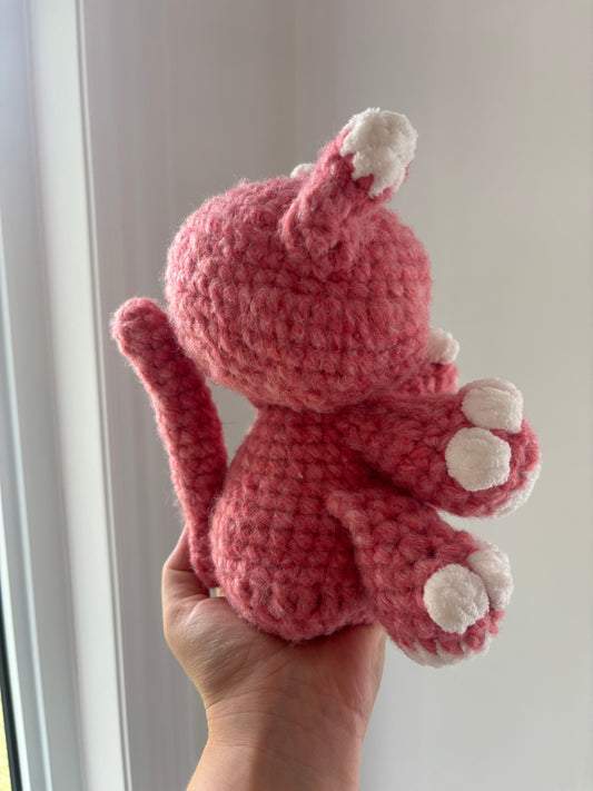Peachy Miso the Cat Crochet Plush