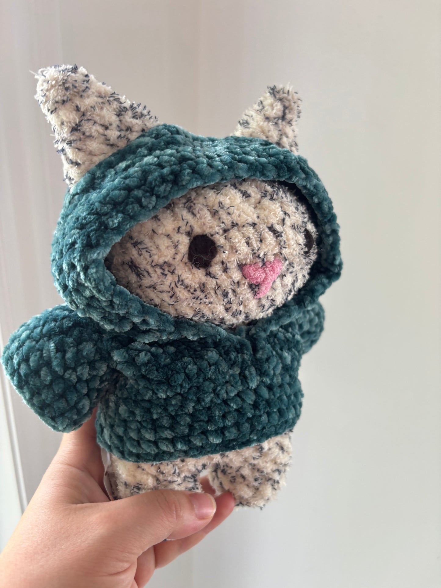 Cat in a Sweater Crochet Plush