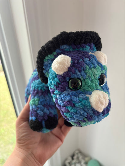 Triceratop’s Crochet Plush