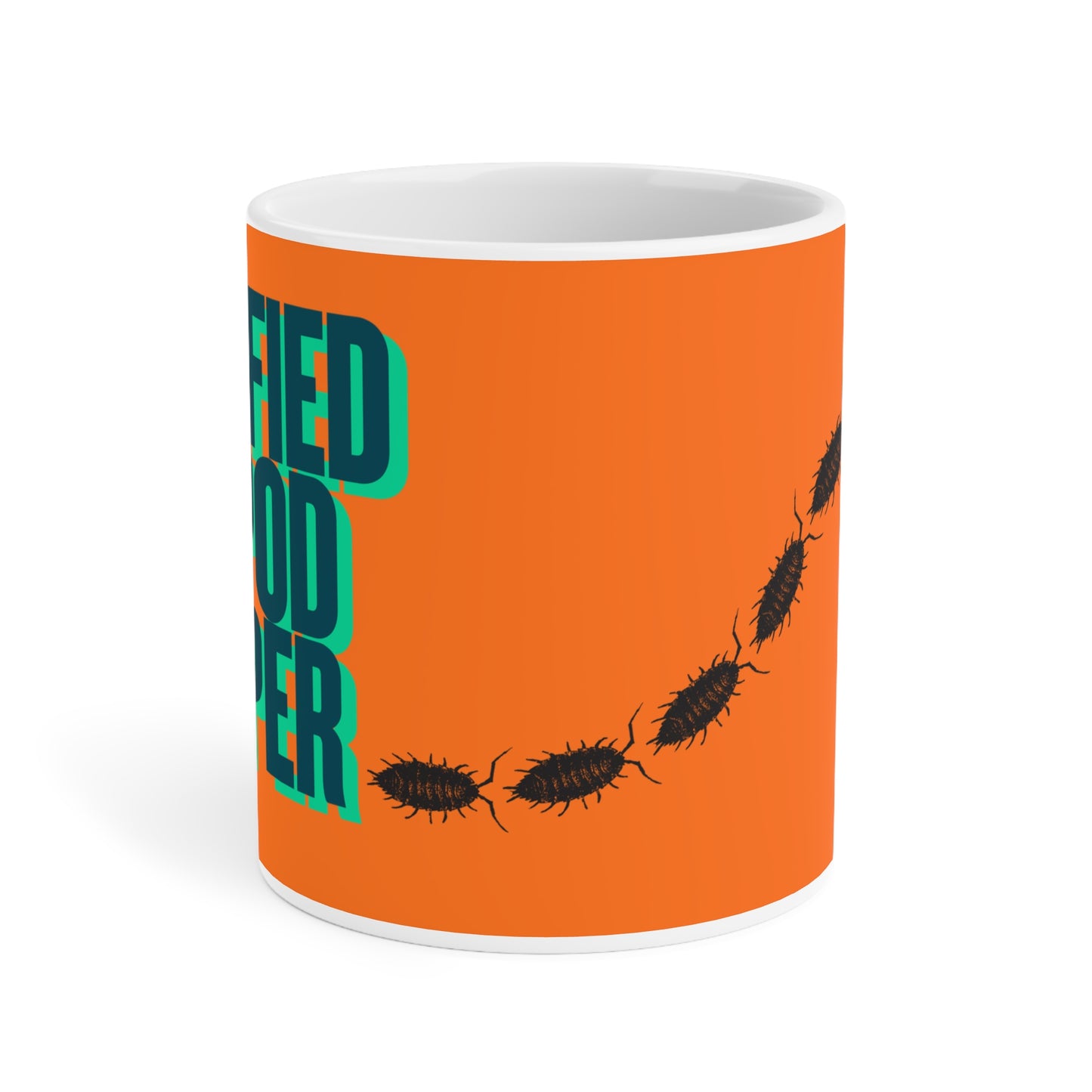 Certified Isopod Keeper Ceramic Mug - Funny Bug Lover Coffee Cup (11oz/15oz/20oz)