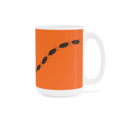 Certified Isopod Keeper Ceramic Mug - Funny Bug Lover Coffee Cup (11oz/15oz/20oz)