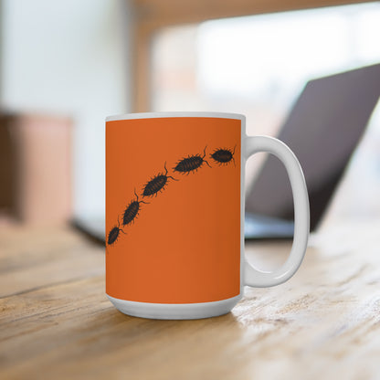 Certified Isopod Keeper Ceramic Mug - Funny Bug Lover Coffee Cup (11oz/15oz/20oz)