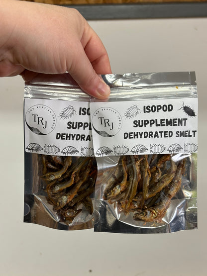 Isopod Supplement: Dehydrated Smelt