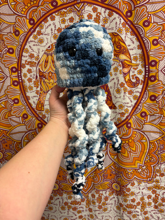 Jellyfish Crochet: Blue & White