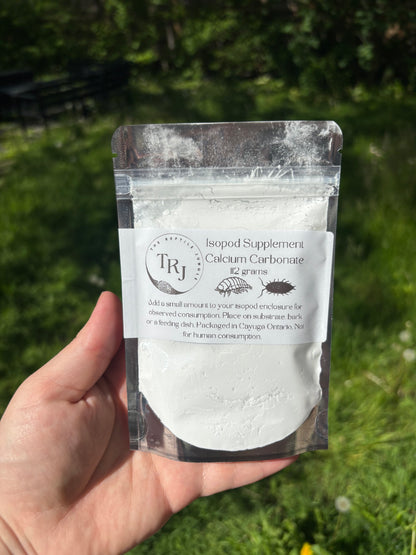 Isopod Supplement: CALCIUM CARBONATE 4OZ