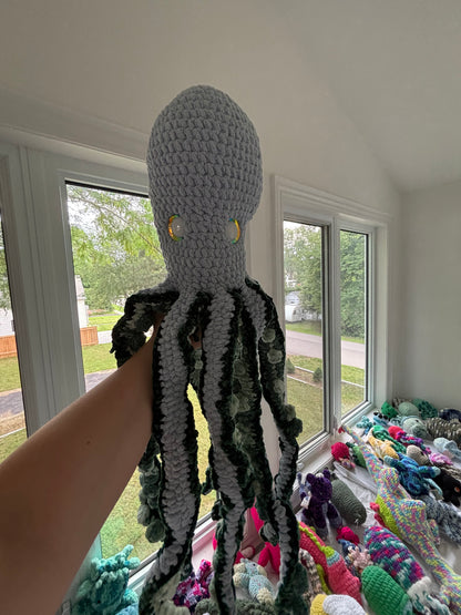 Blue & Green Orla The Octopus Crochet Plush