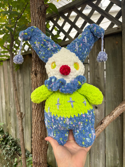 Zippy the Clown Crochet Plush