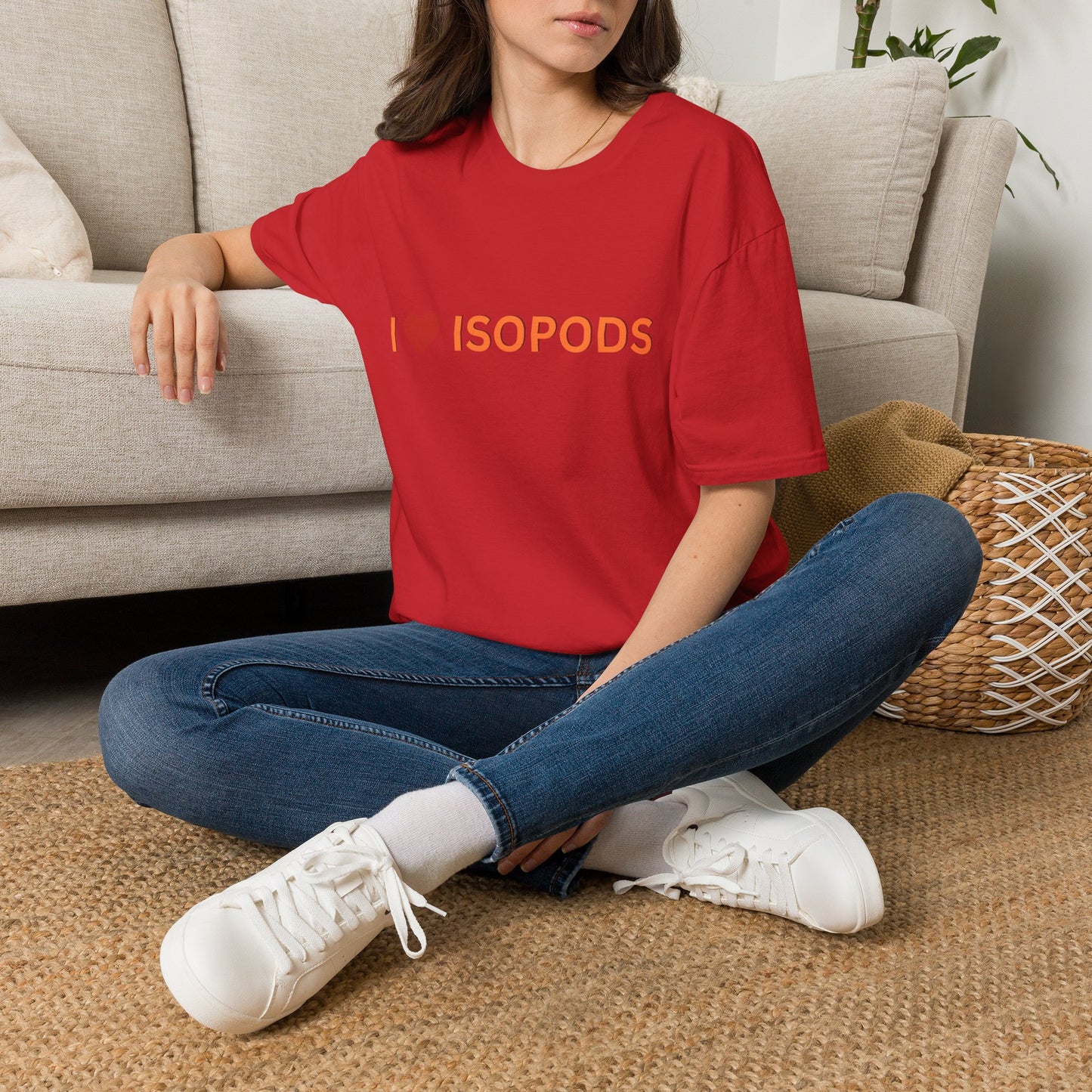 I Love Isopods T-Shirt — Cute Pet Enthusiast Tee, Isopod Collector Shirt, Isopod Shirts