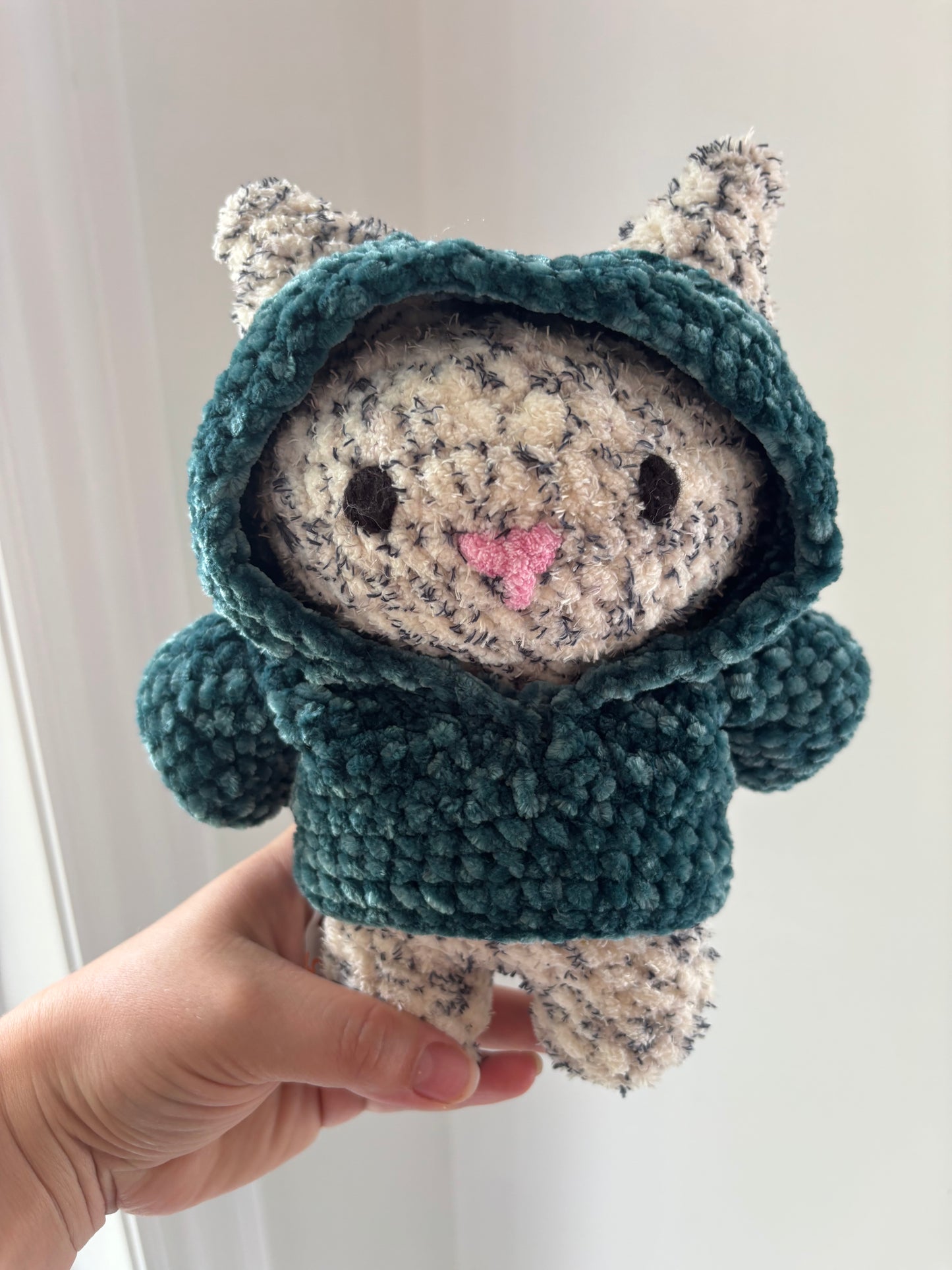 Cat in a Sweater Crochet Plush