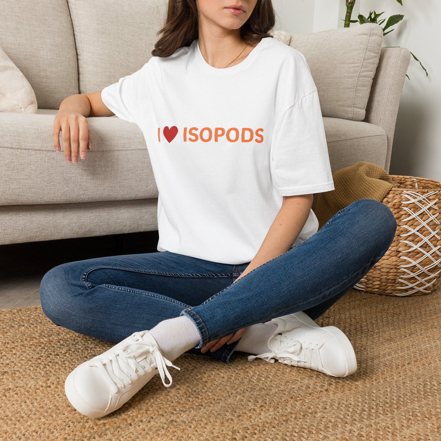 I Love Isopods T-Shirt — Cute Pet Enthusiast Tee, Isopod Collector Shirt, Isopod Shirts