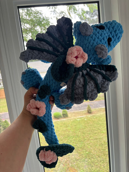 Water Dragon Crochet Plush