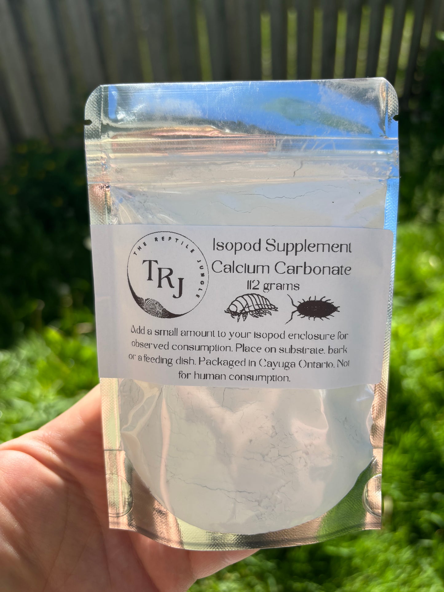 Isopod Supplement: CALCIUM CARBONATE 4OZ