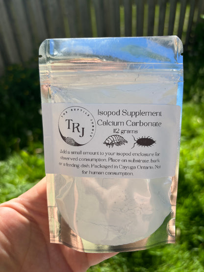 Isopod Supplement: CALCIUM CARBONATE 4OZ