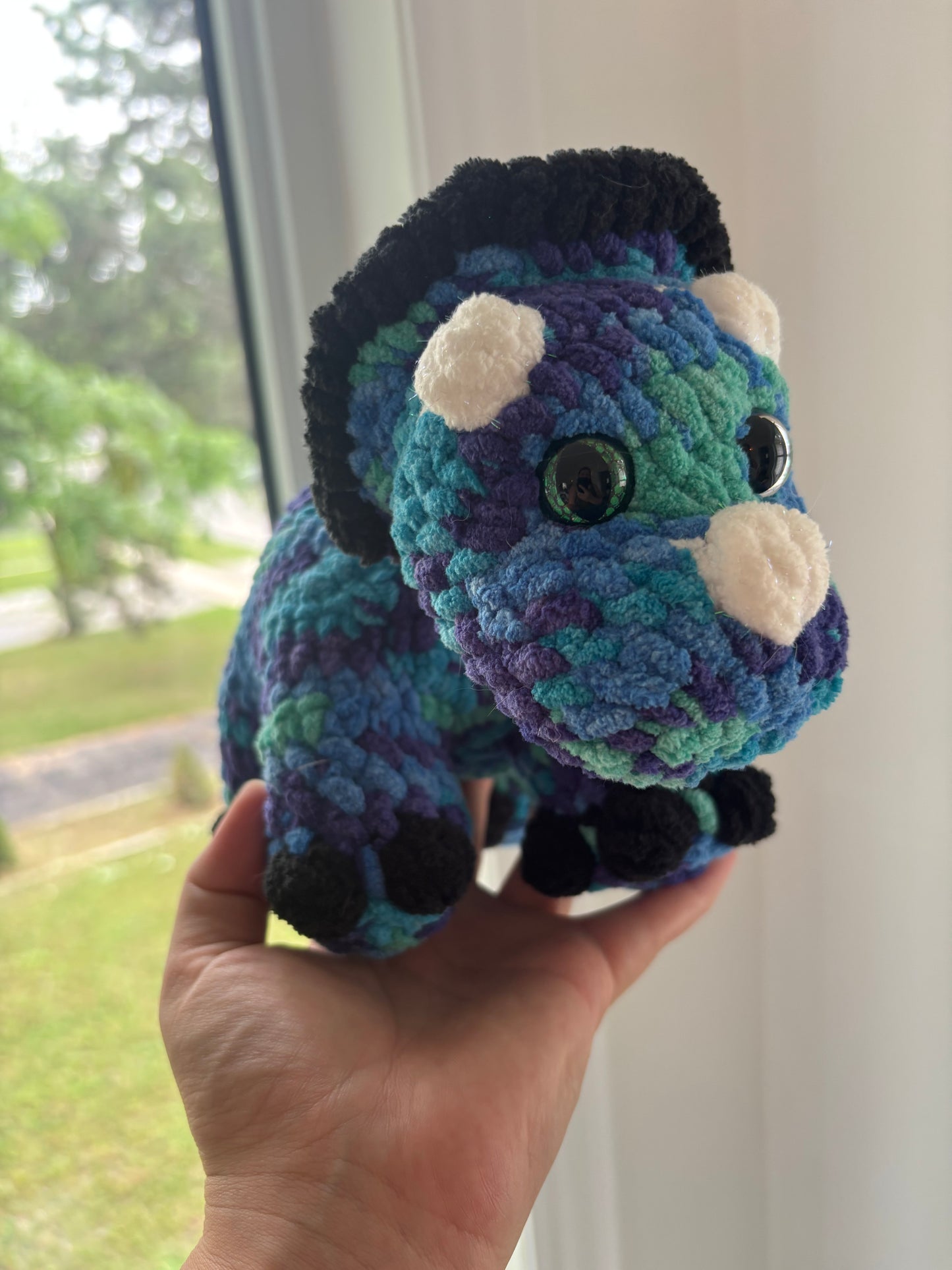 Triceratop’s Crochet Plush