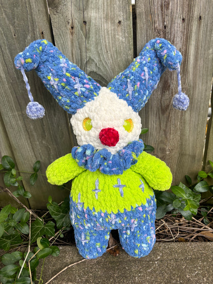 Zippy the Clown Crochet Plush