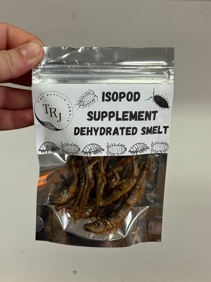 Isopod Supplement: Dehydrated Smelt
