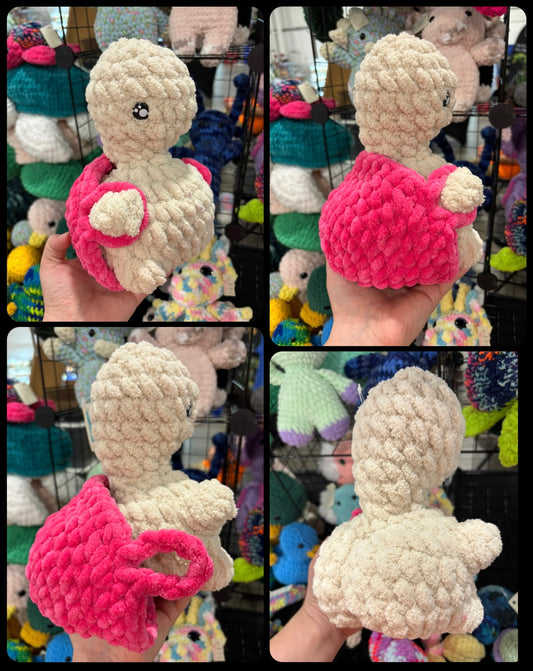 Cheeky Turtle Crochet Plush