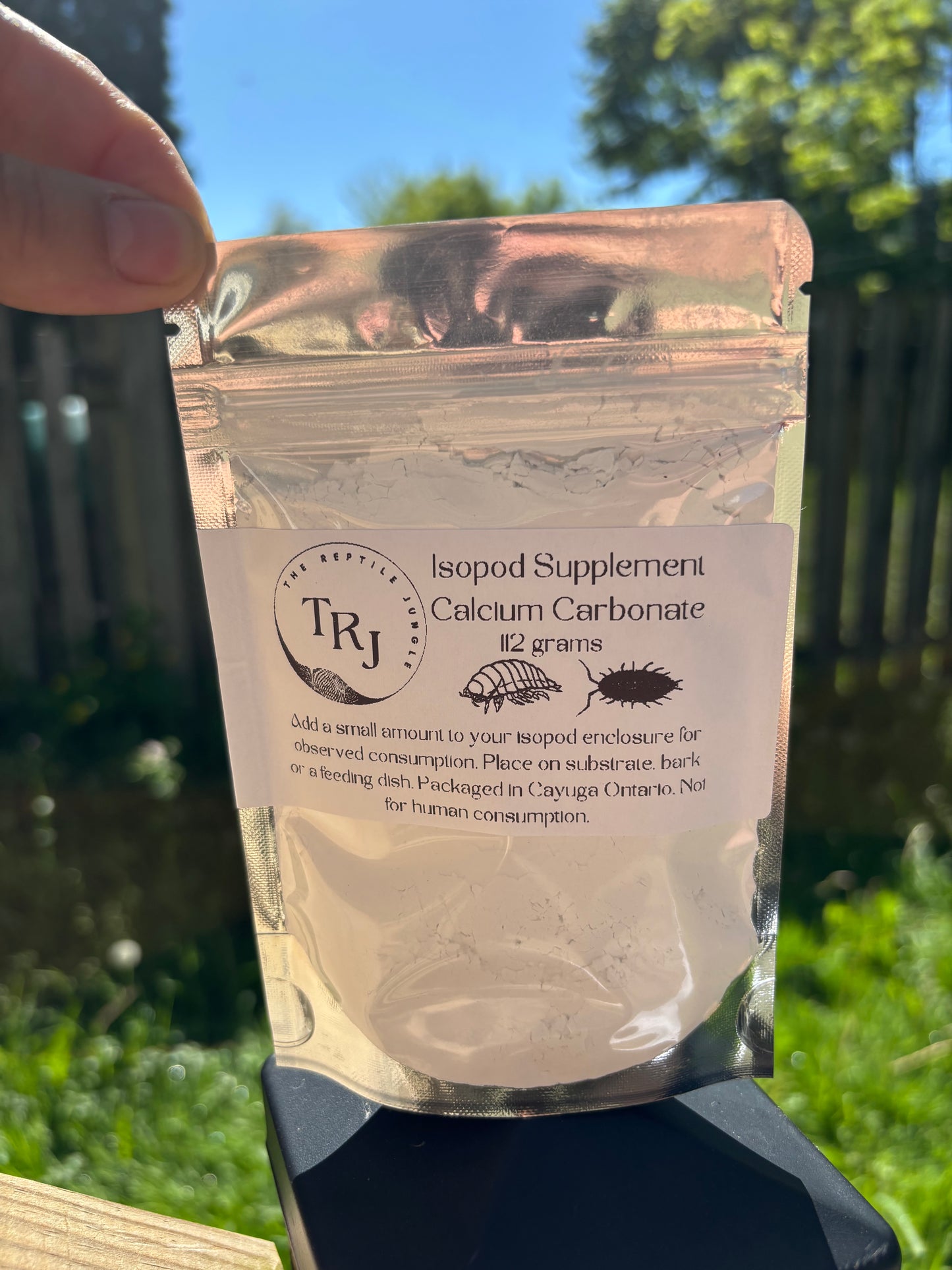 Isopod Supplement: CALCIUM CARBONATE 4OZ