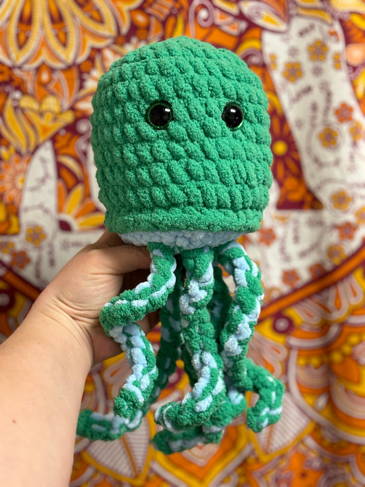 Jellyfish Crochet: Green